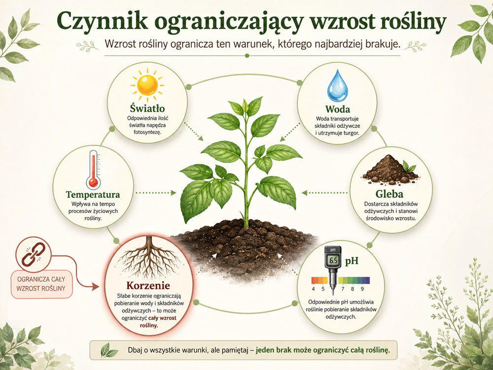 Czynniki ograniczajace wzrost roślin